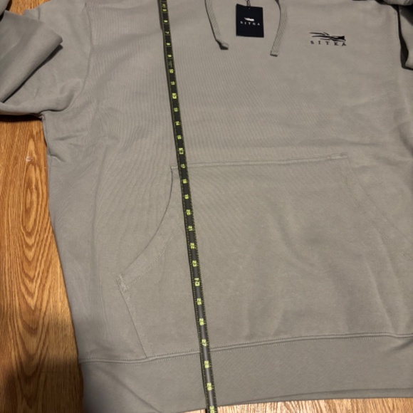 NWT Sitka Gear Icon Classic Hooded Sweatshirt Field Gray XXL - Picture 6 of 6